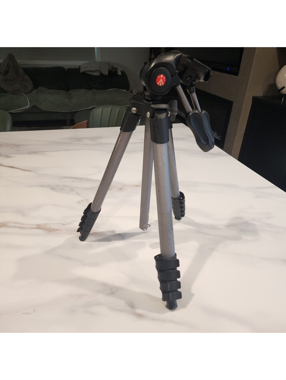 Manfrotto Compact Advanced MKCOMPACTADV-BK Camera Tripod Black Aluminum